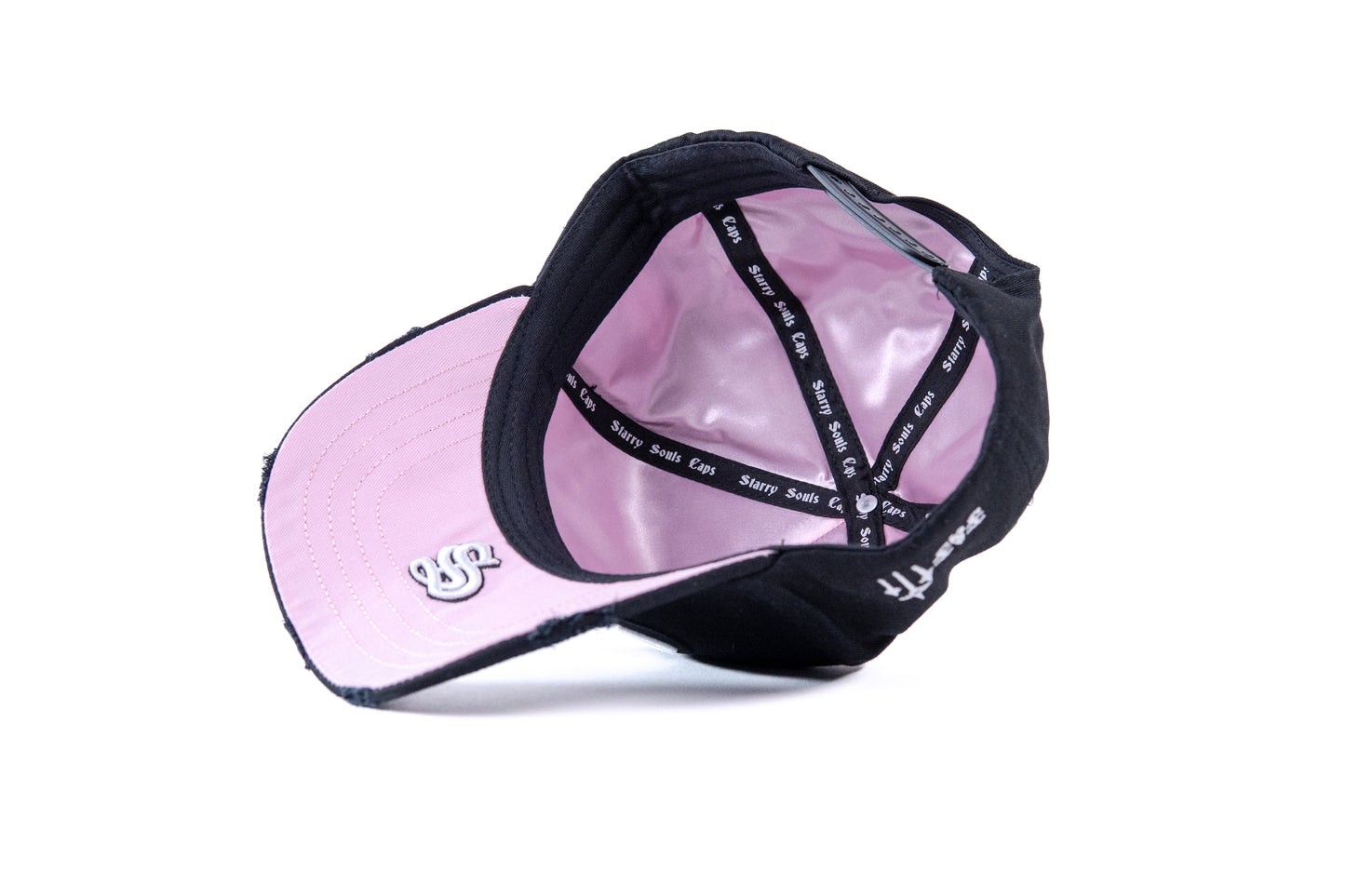 Gorra Starry Souls "Distressed Rosa Satinado"