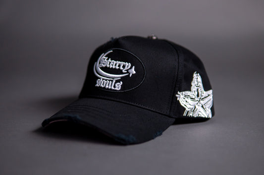 Gorra Starry Souls "Distressed Rosa Satinado"